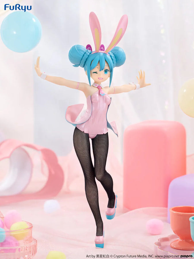 Piapro Characters - Hatsune Miku - BiCute Bunnies - Wink, Pearl Pink ver. (FuRyu)ㅤ – FuRyu as Manufacturer – ActionFigure Brasil