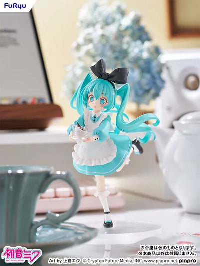 Piapro Characters - Hatsune Miku - Desktop Fairy - Wonderland ver. (FuRyu)ㅤ – FuRyu – ActionFigureBrasil — embalagem