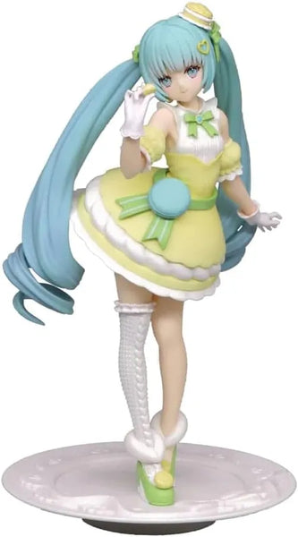 Piapro Characters - Hatsune Miku - Exc∞d Creative - Sweet Sweets - Citron Macaron ver. (FuRyu)ㅤ – FuRyu – ActionFigure Brasil