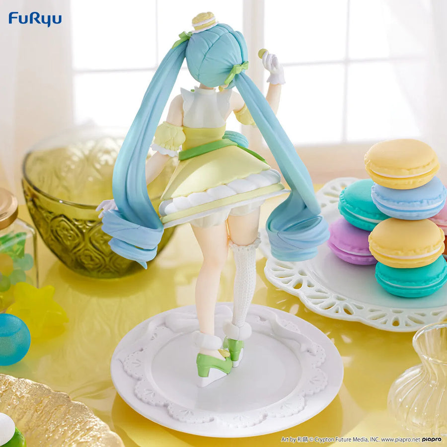 Piapro Characters - Hatsune Miku - Exc∞d Creative - Sweet Sweets - Citron Macaron ver. (FuRyu)ㅤ – FuRyu – ActionFigure Brasil
