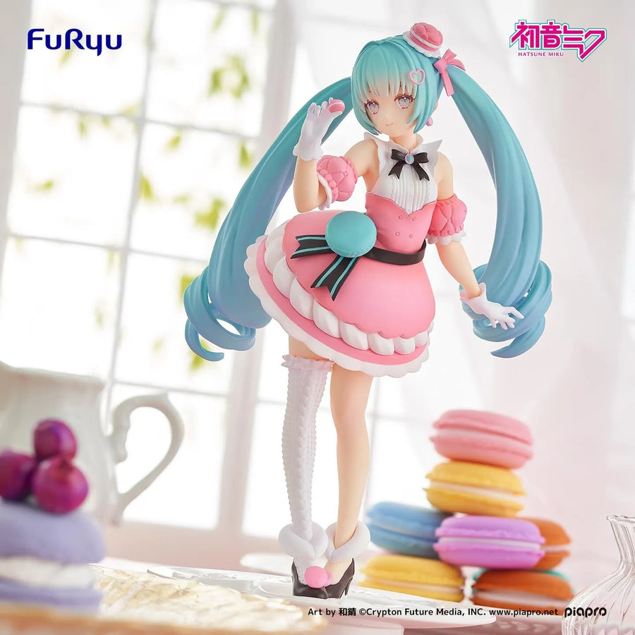 Piapro Characters - Hatsune Miku - Exc∞d Creative - Sweet Sweets - Macaron (FuRyu)ㅤ – FuRyu – ActionFigure Brasil