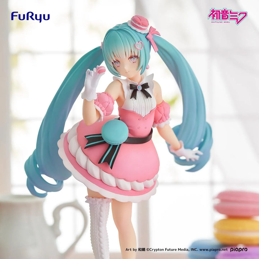 Piapro Characters - Hatsune Miku - Exc∞d Creative - Sweet Sweets - Macaron (FuRyu)ㅤ – FuRyu – ActionFigure Brasil
