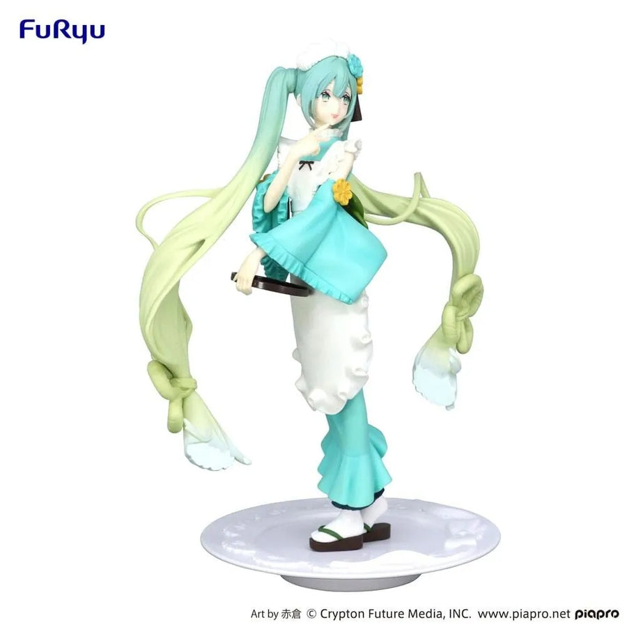 Piapro Characters - Hatsune Miku - Exc∞d Creative - Sweet Sweets - Matcha Parfait, Hakka (FuRyu)ㅤ – FuRyu – ActionFigure Brasil