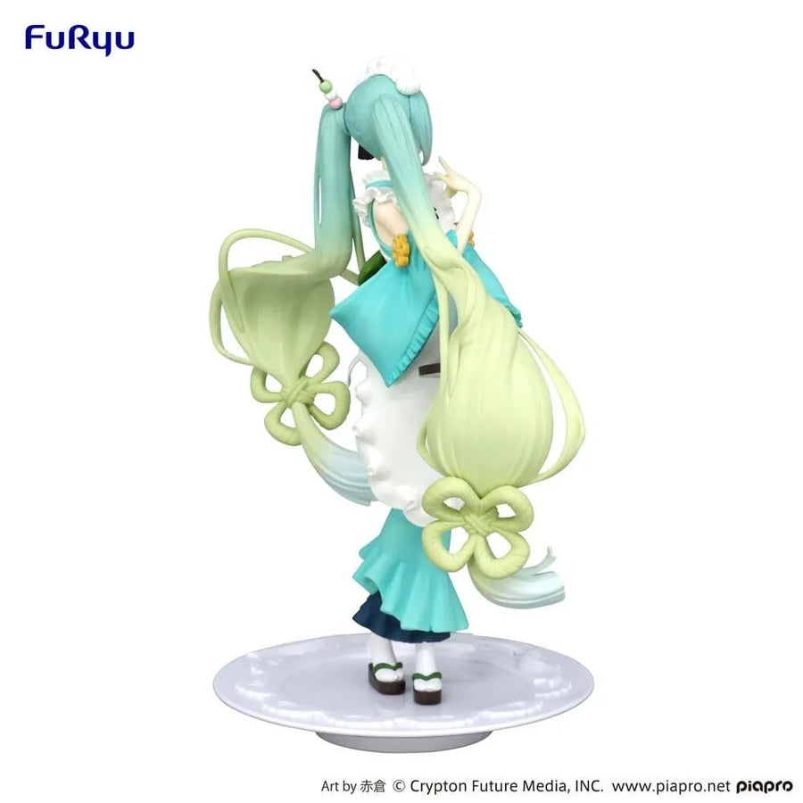 Piapro Characters - Hatsune Miku - Exc∞d Creative - Sweet Sweets - Matcha Parfait, Hakka (FuRyu)ㅤ – FuRyu – ActionFigure Brasil