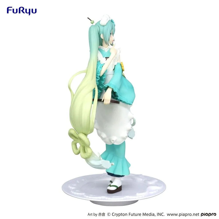 Piapro Characters - Hatsune Miku - Exc∞d Creative - Sweet Sweets - Matcha Parfait, Hakka (FuRyu)ㅤ – FuRyu – ActionFigure Brasil