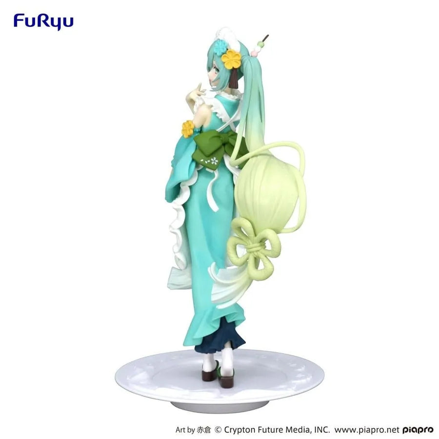 Piapro Characters - Hatsune Miku - Exc∞d Creative - Sweet Sweets - Matcha Parfait, Hakka (FuRyu)ㅤ – FuRyu – ActionFigure Brasil