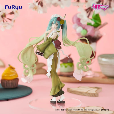 Piapro Characters - Hatsune Miku - Exceed Creative Figure - Sweet Sweets - Matcha Parfait (FuRyu)ㅤ – FuRyu – ActionFigureBrasil
