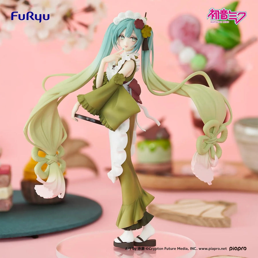 Piapro Characters - Hatsune Miku - Exceed Creative Figure - Sweet Sweets - Matcha Parfait (FuRyu)ㅤ – FuRyu – ActionFigureBrasil