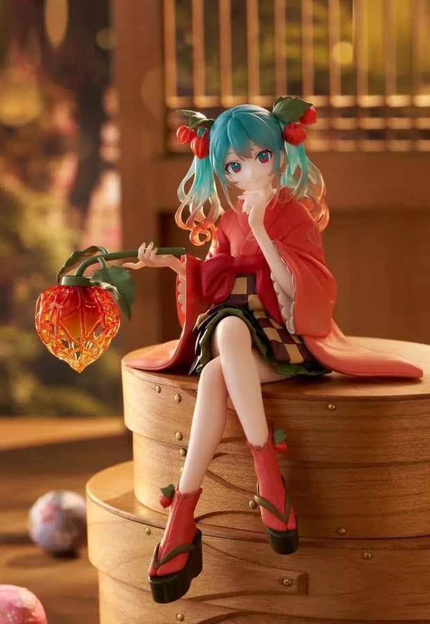 Piapro Characters - Hatsune Miku - Flower Fairy - Noodle Stopper Figure - Hoozuki (FuRyu)ㅤ – FuRyu – ActionFigure Brasil