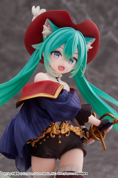 Piapro Characters - Hatsune Miku - Hatsune Miku Wonderland Figure - Nagagutsu o Haita Neko - 2026 Re-release (Taito)ㅤ – Taito – ActionFigureBrasil — detalhe do produto