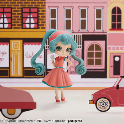 Piapro Characters - Hatsune Miku - Hatsune Miku World Journey vol.1 - Q Posket (Bandai Spirits)ㅤ – Bandai Spirits – ActionFigure Brasil — close