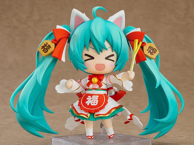 Piapro Characters - Hatsune Miku - Hatsune Miku x Maneki Neko - Nendoroid #1777 - Maneki Miku Ver. (Good Smile Company)ㅤ – Good Smile Company – ActionFigure Brasil — ambientada