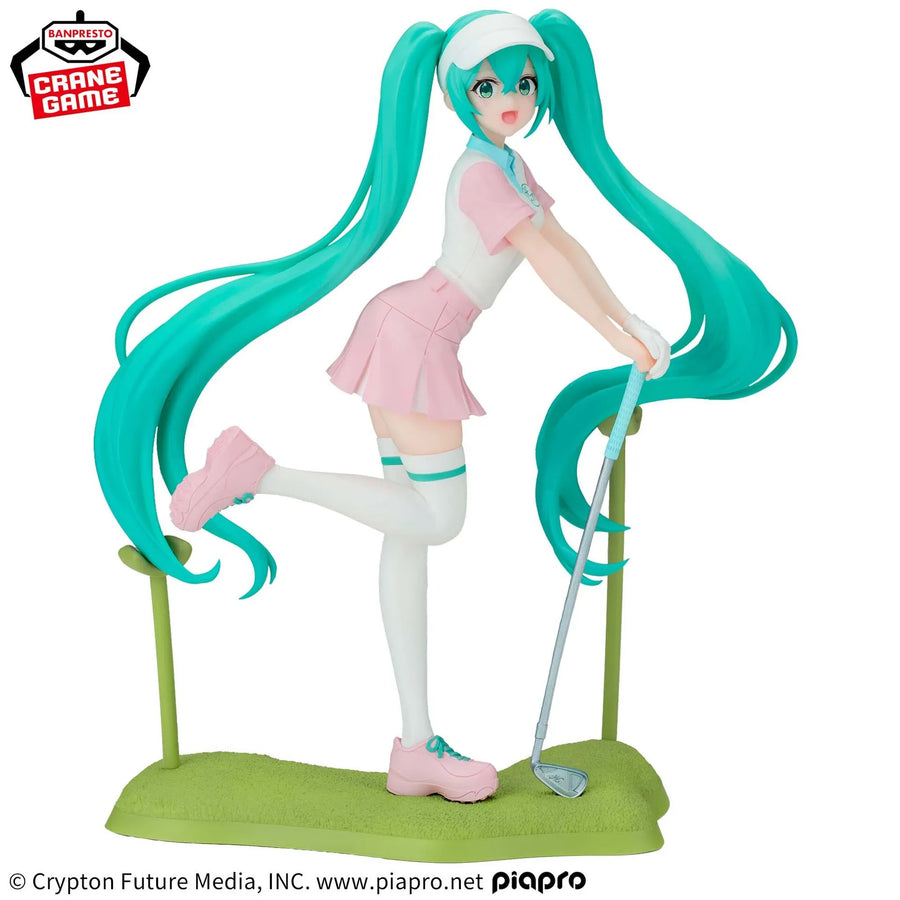 Piapro Characters - Hatsune Miku - Holiday Memories - Golf (Bandai Spirits, Banpresto)ㅤ – Bandai Spirits,Banpresto – ActionFigure Brasil