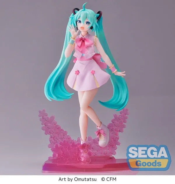 Piapro Characters - Hatsune Miku - Luminasta - Sakura Miku, Omutatsu Ver. (SEGA)ㅤ – Sega – ActionFigure Brasil