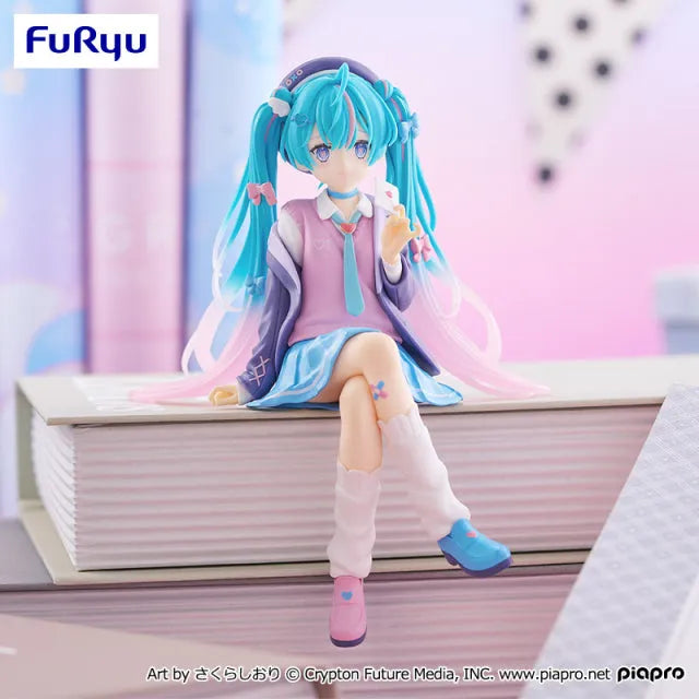 Piapro Characters - Hatsune Miku - Noodle Stopper Figure - Love Blazer, Navy ver. (FuRyu)ㅤ – FuRyu – ActionFigure Brasil