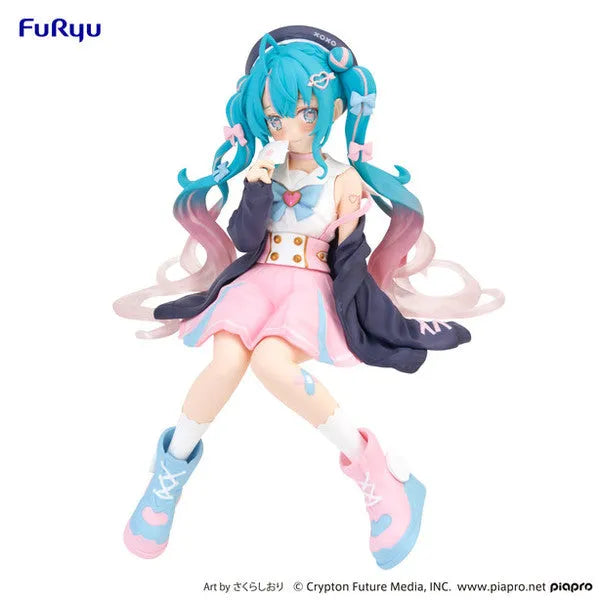 Piapro Characters - Hatsune Miku - Noodle Stopper Figure - Sailor Suit in Love ver. (FuRyu)ㅤ – FuRyu – ActionFigure Brasil
