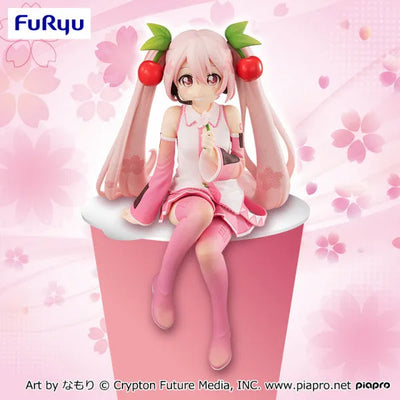 Piapro Characters - Hatsune Miku - Noodle Stopper Figure - Sakura, 2022 (FuRyu)ㅤ – FuRyu – ActionFigure Brasil