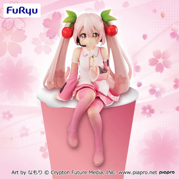 Piapro Characters - Hatsune Miku - Noodle Stopper Figure - Sakura, 2022 (FuRyu)ㅤ – FuRyu – ActionFigure Brasil