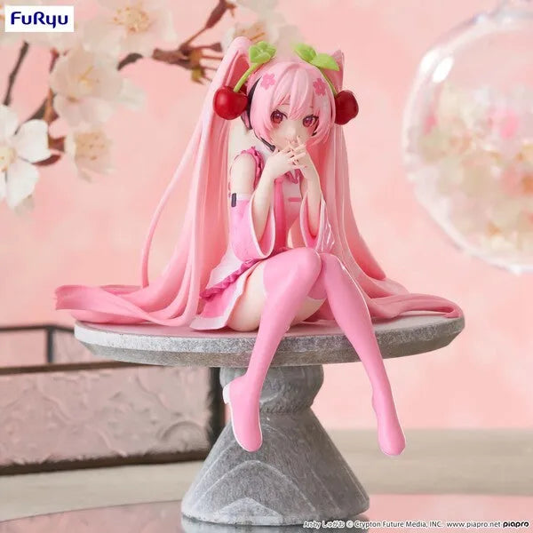 Piapro Characters - Hatsune Miku - Noodle Stopper Figure - Sakura, 2023 Ver. (FuRyu)ㅤ – FuRyu – ActionFigure Brasil