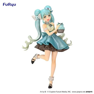 Piapro Characters - Hatsune Miku - Sweet Sweets - Choco Mint Pearl ver. (FuRyu)ㅤ – FuRyu – ActionFigure Brasil