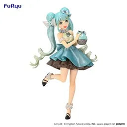 Piapro Characters - Hatsune Miku - Sweet Sweets - Choco Mint Pearl ver. (FuRyu)ㅤ – FuRyu – ActionFigure Brasil