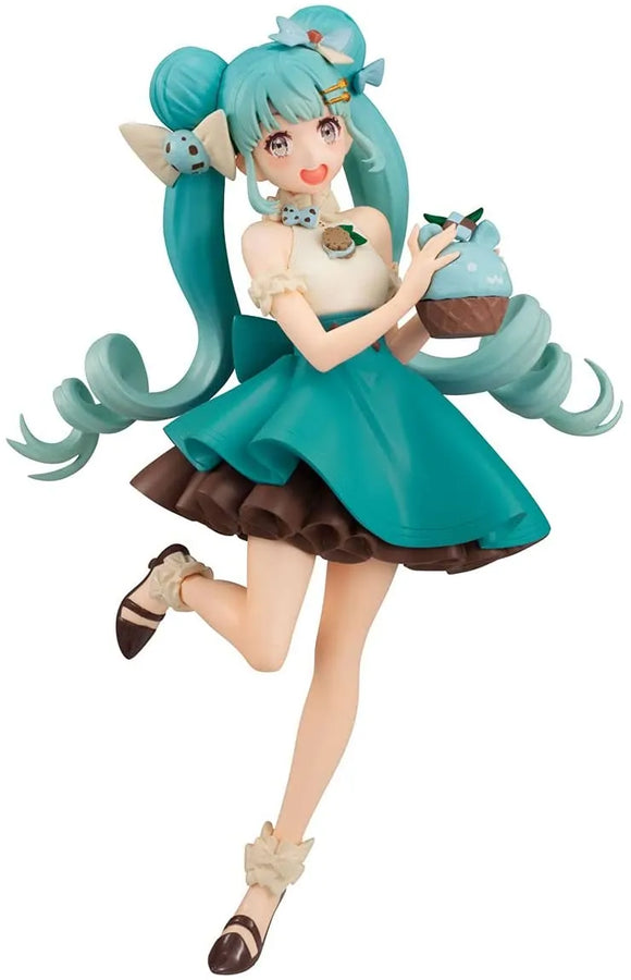 Piapro Characters - Hatsune Miku - Sweet Sweets - Choco Mint Ver. (FuRyu)ㅤ – FuRyu – ActionFigure Brasil