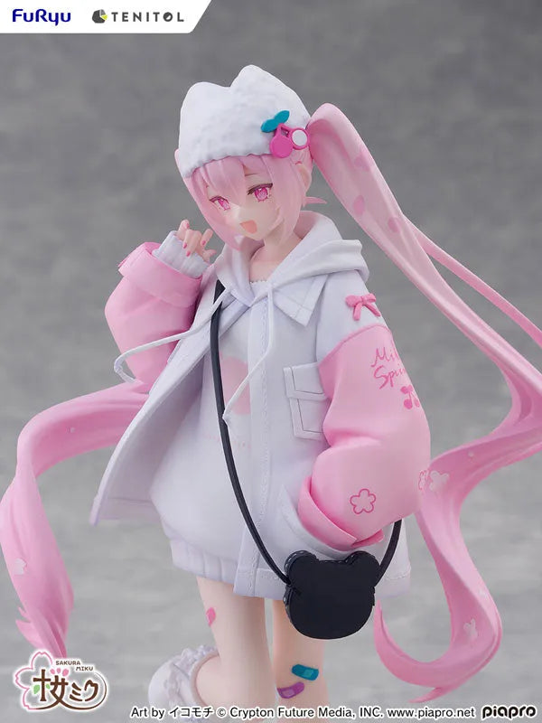 Piapro Characters - Hatsune Miku - Tenitol - Tenitol Petit - Sakura, Cool Style (FuRyu)ㅤ – FuRyu – ActionFigure Brasil