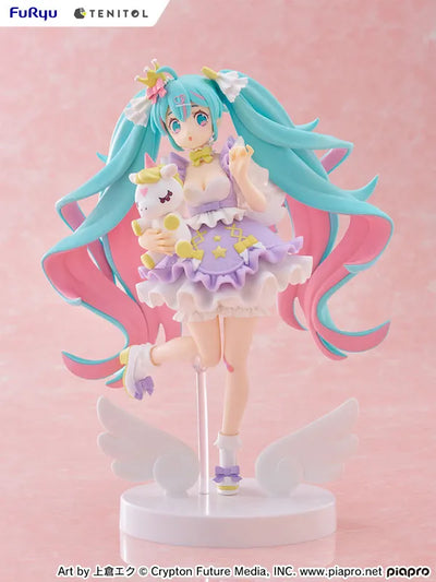 Piapro Characters - Hatsune Miku - Tenitol - Yumekawa Princess, Lavender Ver. (FuRyu)ㅤ – FuRyu as Manufacturer – ActionFigure Brasil — com base expositora