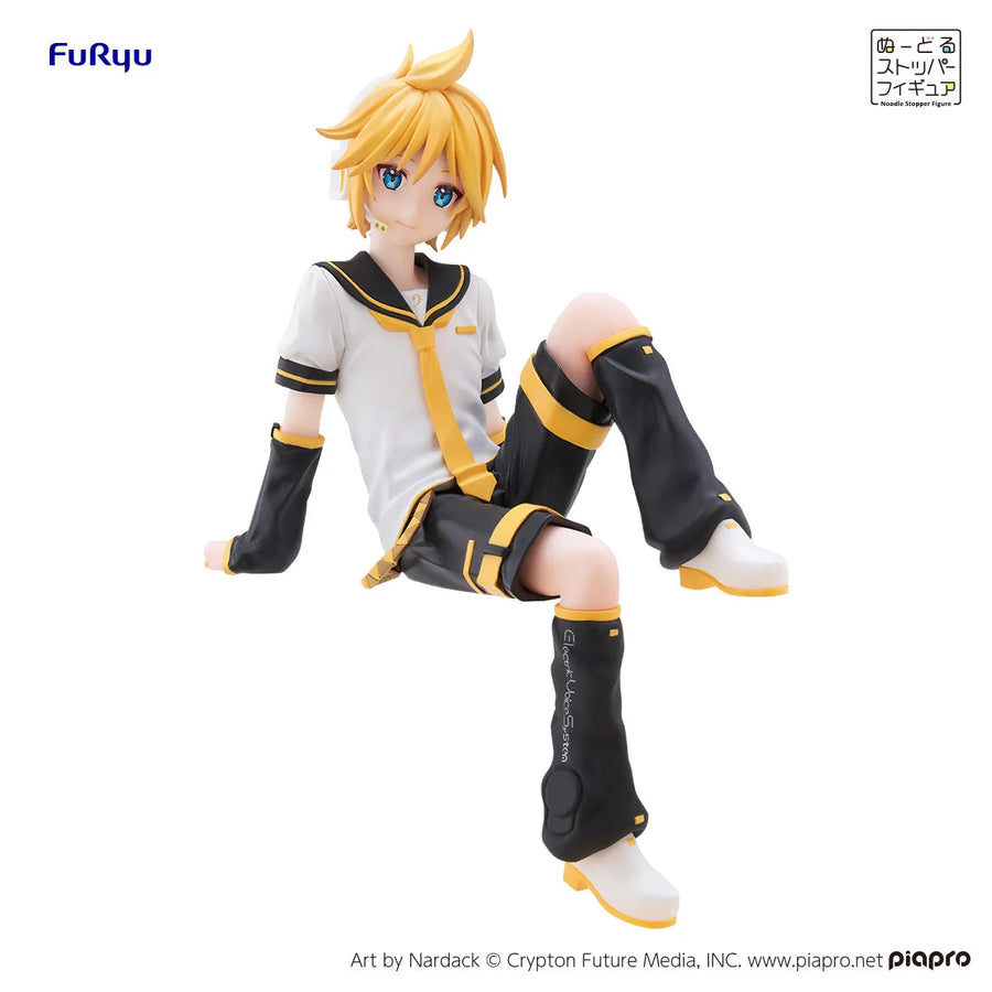 Piapro Characters - Kagamine Len - Furyu Kuji Hatsune Miku Noodle Stopper Figure (C Prize) - Minna no Kuji - Noodle Stopper Figure (FuRyu)ㅤ – FuRyu – ActionFigure Brasil