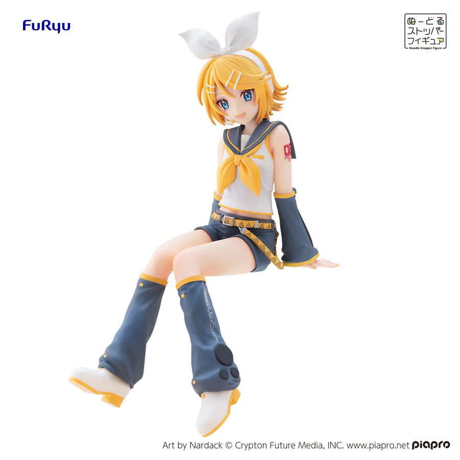 Piapro Characters - Kagamine Rin - Furyu Kuji Hatsune Miku Noodle Stopper Figure (B Prize) - Minna no Kuji - Noodle Stopper Figure (FuRyu)ㅤ – FuRyu as Manufacturer – ActionFigure Brasil