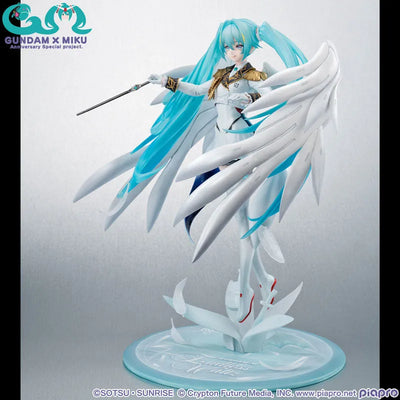 Piapro Characters - Shin Kidou Senki Gundam Wing Endless Waltz - Hatsune Miku - Gundam x Miku Anniversary Special Project - Lucrea - 1/7 - Wing Gundam Zero EW (MegaHouse) [Shop Exclusive]ㅤ – MegaHouse – ActionFigure Brasil — detalhe do produto