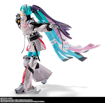 Piapro Characters - Vocaloid - Hatsune Miku - Metal Build - Metal Build EX (Bandai Spirits)ㅤ – Bandai Spirits – ActionFigureBrasil — ângulo diferente