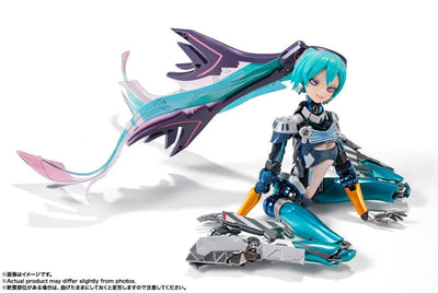 Piapro Characters - Vocaloid - Hatsune Miku - Metal Build - Metal Build EX (Bandai Spirits)ㅤ – Bandai Spirits – ActionFigureBrasil — embalagem