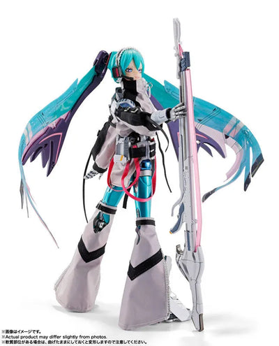 Piapro Characters - Vocaloid - Hatsune Miku - Metal Build - Metal Build EX (Bandai Spirits)ㅤ – Bandai Spirits – ActionFigureBrasil — com base expositora
