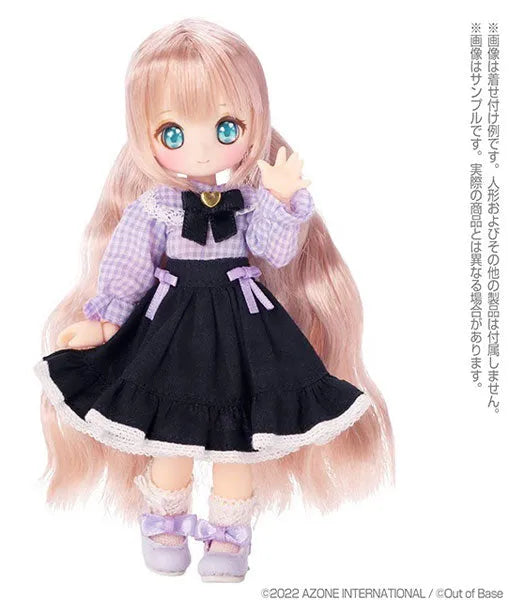 Picco Neemo 1/12 Picco P Lace & Ribbon Short Socks White x White (DOLL ACCESSORY)ㅤ – Azone – ActionFigure Brasil