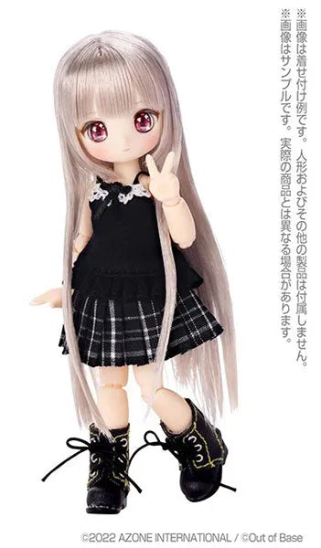 Picco Neemo 1/12 Picco P Laced up Boots Black (DOLL ACCESSORY)ㅤ – Azone – ActionFigure Brasil