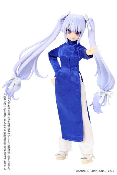 Picco Neemo Wear 1/12 Ao Dai Set Blue (DOLL ACCESSORY)ㅤ – Azone International – ActionFigureBrasil