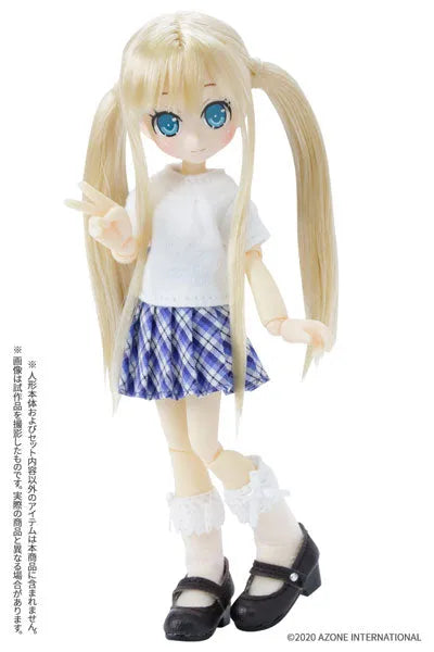 Picco Neemo Wear 1/12 Basic T-shirt II White (DOLL ACCESSORY)ㅤ – Azone International – ActionFigureBrasil