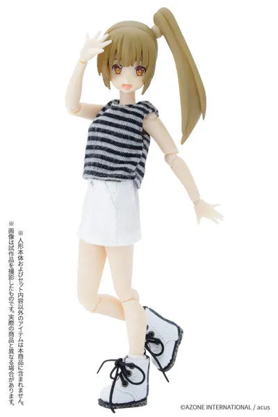 Picco Neemo Wear 1/12 Basic Tank Top II Gray x Black (DOLL ACCESSORY)ㅤ – Azone – ActionFigure Brasil