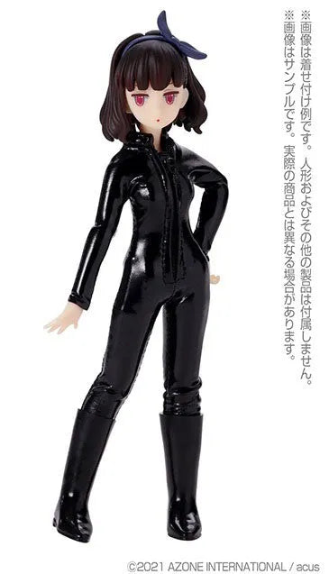 Picco Neemo Wear 1/12 Cat Suit Enamel Black (DOLL ACCESSORY)ㅤ – Azone International – ActionFigureBrasil