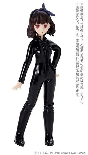 Picco Neemo Wear 1/12 Cat Suit Enamel Black (DOLL ACCESSORY)ㅤ – Azone – ActionFigure Brasil