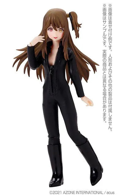 Picco Neemo Wear 1/12 Cat Suit Matte Black (DOLL ACCESSORY)ㅤ – Azone International – ActionFigureBrasil
