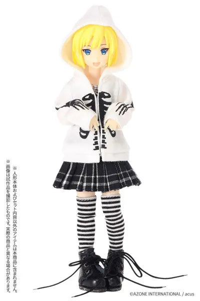 Picco Neemo Wear 1/12 Checkered Skirt Black Check (DOLL ACCESSORY)ㅤ – Azone – ActionFigure Brasil