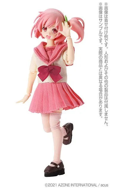 Picco Neemo Wear 1/12 Cheerful Sailor Outfit Set Light Yellow x Pink (DOLL ACCESSORY)ㅤ – Azone – ActionFigure Brasil