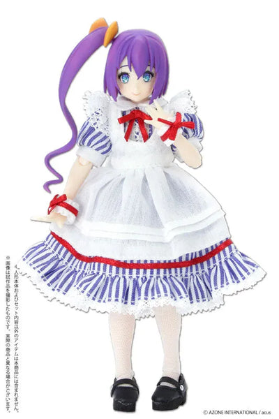 Picco Neemo Wear 1/12 Dreaming Girl Alice Dress Set Blue Stripe (DOLL ACCESSORY)ㅤ – Azone International – ActionFigureBrasil