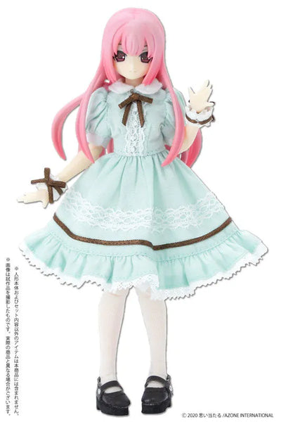 Picco Neemo Wear 1/12 Dreaming Girl Alice Dress Set Mint Green (DOLL ACCESSORY)ㅤ – Azone International – ActionFigureBrasil — ângulo diferente
