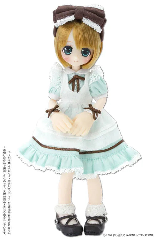 Picco Neemo Wear 1/12 Dreaming Girl Alice Dress Set Mint Green (DOLL ACCESSORY)ㅤ – Azone – ActionFigure Brasil