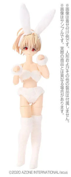 Picco Neemo Wear 1/12 Fluffy Rabbit set White (DOLL ACCESSORY)ㅤ – Azone – ActionFigure Brasil