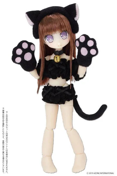Picco Neemo Wear 1/12 FuwaKushu Nyanko Set Black (DOLL ACCESSORY)ㅤ – Azone International – ActionFigureBrasil