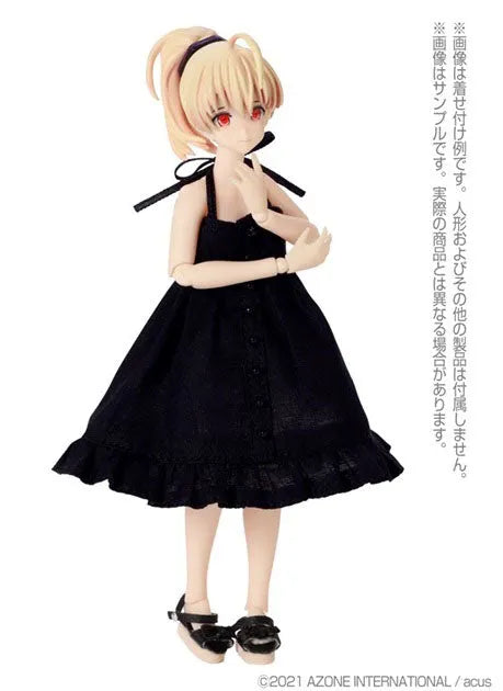 Picco Neemo Wear 1/12 Halter Neck Summer One-piece Dress Black (DOLL ACCESSORY)ㅤ – Azone – ActionFigure Brasil